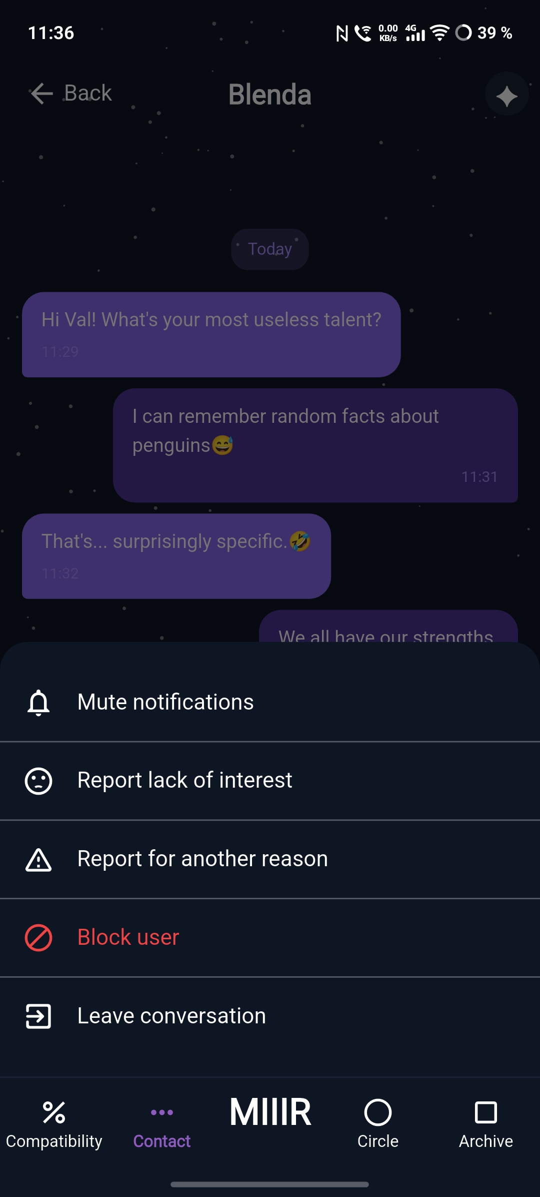 Chat Configuration